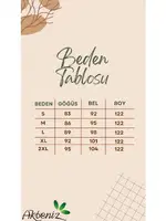 Kadın İp Askılı Yırtmaçlı Akbeniz Uzun Mavi Gecelik 90122 Mavi görsel 5