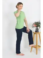 Pamuklu Kısa Kollu Kadın Pijama Takım Akbeniz 4215 detay görünüm