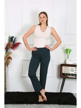 Akbeniz Pamuk Penye Tek Alt Kadın Pijama Akbeniz 27514