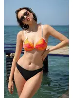 Kadın Yarım Destekli Bikini Takım Turuncu 35012 Turuncu farklı açı