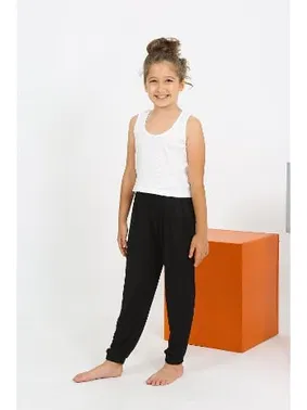 Akbeniz Sıfır Kollu Kız Çocuk Penye Pijama Takım Akbeniz 20433 - Alternatif Görünüm