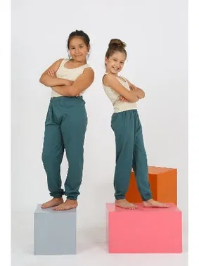 Akbeniz Pamuklu Kız Çocuk Sıfır Kollu Pijama Takım Akbeniz 20433 - Alternatif Görünüm