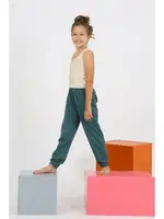 Pamuklu Kız Çocuk Sıfır Kollu Pijama Takım Akbeniz 20433 Ten görsel 4