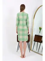 Pamuklu Ev Elbisesi Tunik Gecelik Yeşil Akebeniz 13131 Yeşil görsel 4