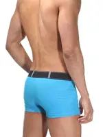 Alev Desenli Mavi Boxer Darkzone DZN5004 detay görünüm