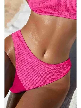 Angelsin Fitilli Özel Kumaş Bikini Altı Pembe Angelsin MS42618 - Alternatif Görünüm