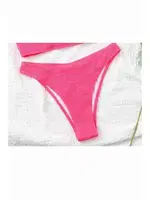 Fitilli Özel Kumaş Bikini Altı Pembe Angelsin MS42618 Pembe görsel 4