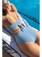 Angelsin V Kesim Bikini Altı Mavi detay görünüm