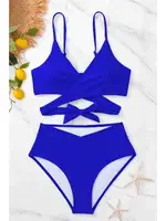 Mavi V Kesim Bikini Altı Angelsin 43298 Saks görsel 4