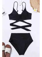 V Kesim Bikini Altı Siyah Angelsin MS43298 Siyah görsel 4