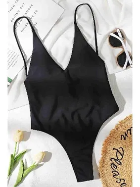 Angelsin Angelsin V Yaka Sırt Dekolteli Brazilian Kesim Mayo MS 4361 