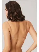 Balenli Destekli Dolgulu Askısız Straplez Sırtı Şeffaf Sırt Dekoltesi Sütyeni Anıl 3689 Beyaz detay görünüm