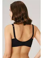 Toparlayıcı Balenli Desteksiz Dolgusuz Küçültücü Sütyen Anıl 3696 Siyah farklı açı