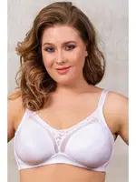 Balenli Desteksiz Dolgusuz Toparlayıcı Dantelli Küçültücü Sütyen Anıl 3705 Beyaz detay görünüm