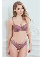 Anıl Balenli Destekli Sütyen Külot Takım 4774 Lila detay görünüm