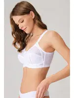 Anıl Balensiz Dantelli Rahat Minimizer Sütyen 3717 Beyaz görsel 5