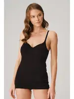 Anıl Balensiz Emzirme Atleti Göğüs Içi Yumuşak Cup Dahil 8557 Siyah görsel 7