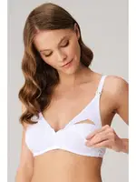 Anıl Balensiz Pamuklu Emzirme Sütyeni 3424 Beyaz