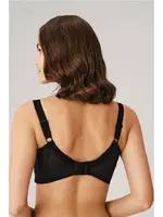 Balenli Desteksiz Dolgusuz Toparlayıcı Dantelli Küçültücü Sütyen Anıl 3769 Siyah görsel 7