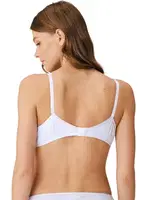 Pamuklu Balensiz Desteksiz Toparlayıcı Klasik Sütyen Anıl 0512 Beyaz detay görünüm