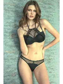 Anıl Anıl Dantelli Çok Amaçlı Push Up Sütyen Külot Takım 4714