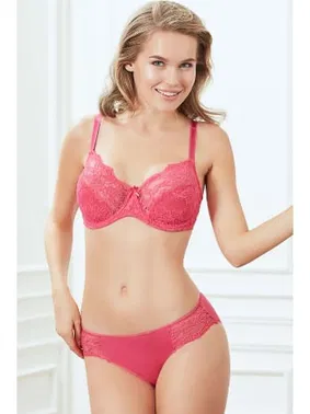 Anıl Anıl Dantelli Minimizer Sütyen Külot Takım 4726