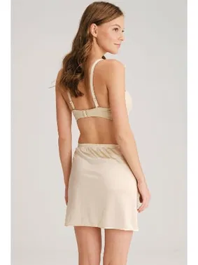 Anıl Anıl Dantelsiz Diz Üstü Jüpon 615 - Alternatif Görünüm