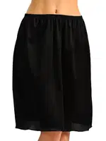 Anıl Dantelsiz Kısa Jüpon 0616 Siyah görsel 6