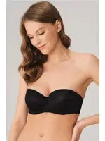 Anıl Destekli Straplez Sütyen 3241 Siyah görsel 9