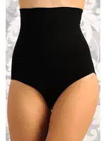 Anıl Dikişsiz Alttan Çıtçıtlı Slip Korse 2540s Siyah görsel 4