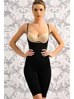 Anıl Dikişsiz Askılı Boy Korse 5205 Siyah görsel 6
