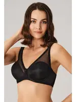 Anıl Göğüsleri Küçük Gösteren Toparlayıcı Sütyen 3592 Siyah görsel 11