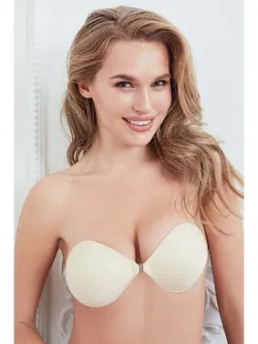 Anıl Balensiz Dikişsiz Desteksiz Straplez Önden Açılan Yapışkan Sütyen Anıl 3001 - Alternatif Görünüm