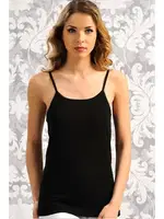 Anıl İnce Askılı Atlet 8547 Siyah