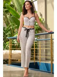 Anıl Anıl Push-Up Destekli Büstiyer Pijama Takım 4125