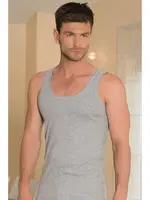 Erkek Pamuklu Ribana Kumaş Askılı Klasik Atlet Anıl 0307 Grimelanj farklı açı