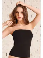 Anıl Straplez Bayan Atlet 8528 Siyah detay görünüm