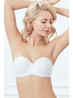 Anıl Straplez Sütyen Askısız 3113 Beyaz detay görünüm