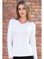 Anıl Uzun Kollu Bayan Thermal Atlet 8533 Beyaz görsel 4