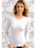 Anıl Uzun Kollu Bayan Thermal Atlet 8533 Beyaz görsel 5