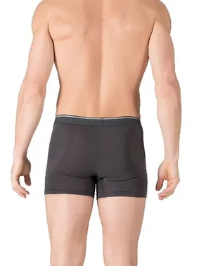 Özkan Antrasit Penye Likralı Pamuklu Boxer Özkan 11314 - Alternatif Görünüm