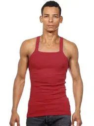 Darkzone Askılı Bordo Erkek Atlet  Darkzone DZN7107