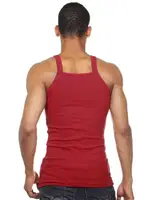 Askılı Bordo Erkek Atlet  Darkzone DZN7107 detay görünüm