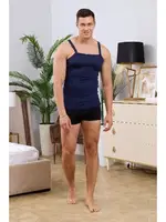 Askılı Lacivert Erkek Atlet  Darkzone DZN7104