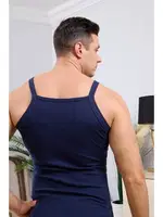 Askılı Lacivert Erkek Atlet  Darkzone DZN7104 görsel 4