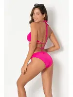 Bağlama Detaylı Fuşya Normal Bel Bikini Takım DoReMi 002-001006 Fuşya görsel 8