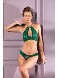 Gallipoli Balenli Dantelli Bralet Sütyen Külot Takım Gallipoli 31751