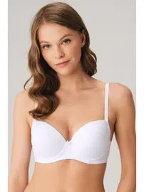 Anıl Dolgulu Balenli Destekli Askıları Çıkabilen Günlük Klasik Kadın Sütyen Anıl 3112