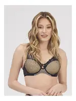 Balenli File Fileli Sütyen Moonlight 2208 Siyah