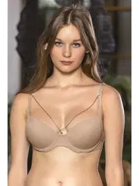 Gallipoli Balenli Ön Zincirli Yarım Destekli Sütyen Gallipoli MGP11200